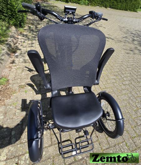 Elektro Dreirad Zemto-Mover T5, kleine Rikscha, mit Lastenrad Umbau Möglichkeit